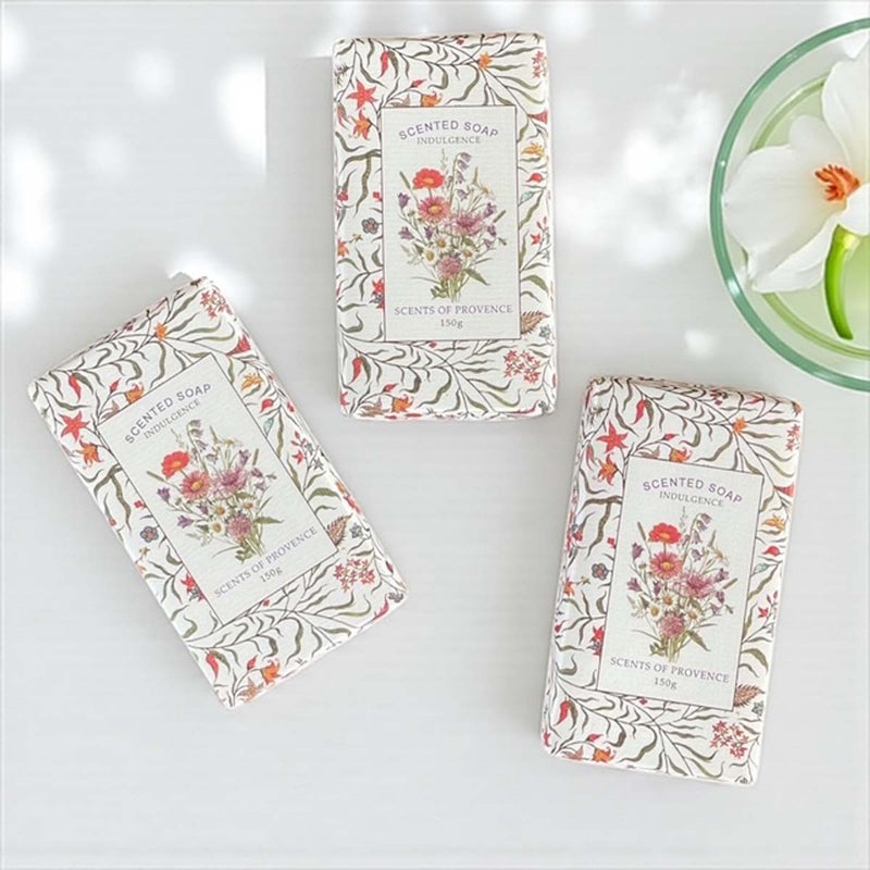 6 x funky prints soap tin