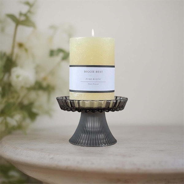 Candle Holder - Grey