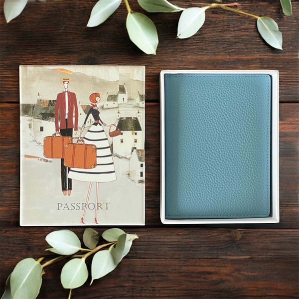 PASSPORT HOLDER  BLUE