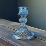 short candlestick blue