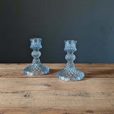 short candlestick blue