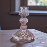 short candlestick pink