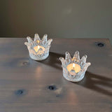 Crown Tealight candle holder