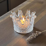 Crown Tealight candle holder