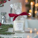 orange cinnamon wrapped votive