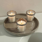 Sicilian orange boxed set of 3 votives