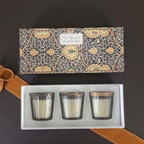 oud agarwood boxed set of 3 votives