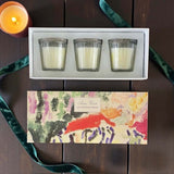 azure coast boxed set of 3 votives