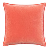 Brandy velvet cushion