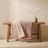 lulu kantha bedspread pink