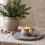 XMAS MOUSE CNDL TIN