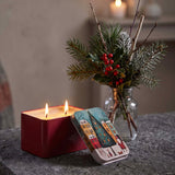LRG NORDIC TREE CNDL TIN
