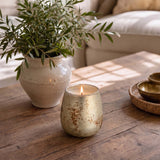 gold candle votive
