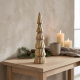 med gold foil tree