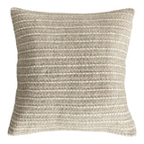 100% wool natural chunky cushion 50x50cm