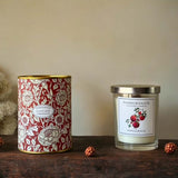 candle canister pomegranate
