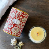 candle canister pomegranate