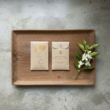 mini guest soap envelope - orange blossom