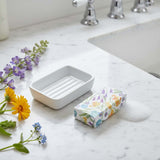 soap & dish pack floral - lemoncello