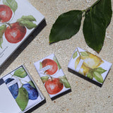 SET OF 3 SCENTED SOAPS - FRUIT