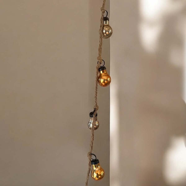 170cm shiny bauble garland