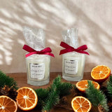 SET OF 2 VOTIVES - ORANGE,CLOVE & CINNAMON