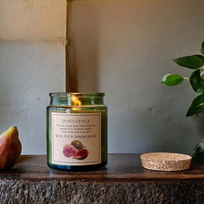 candle jar sandalwood