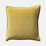 FALL LEAF VELVET STONEWASHED CUSHION