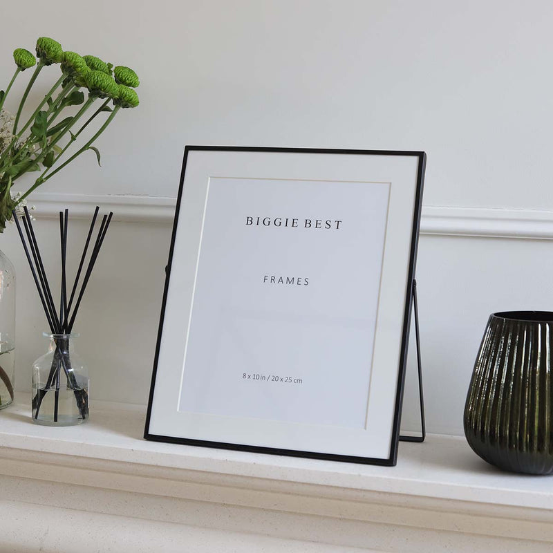 8x10 METAL BLACK EASEL FRAME