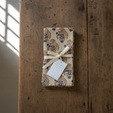 VINTAGE BEIGE SET 4 NAPKINS