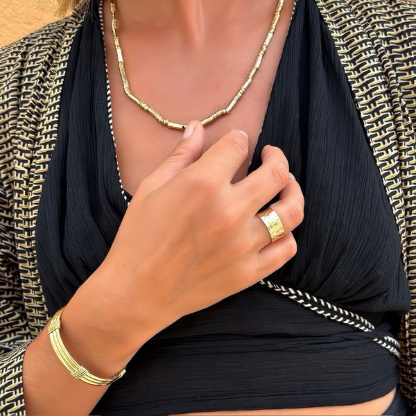 Amina bracelet gold