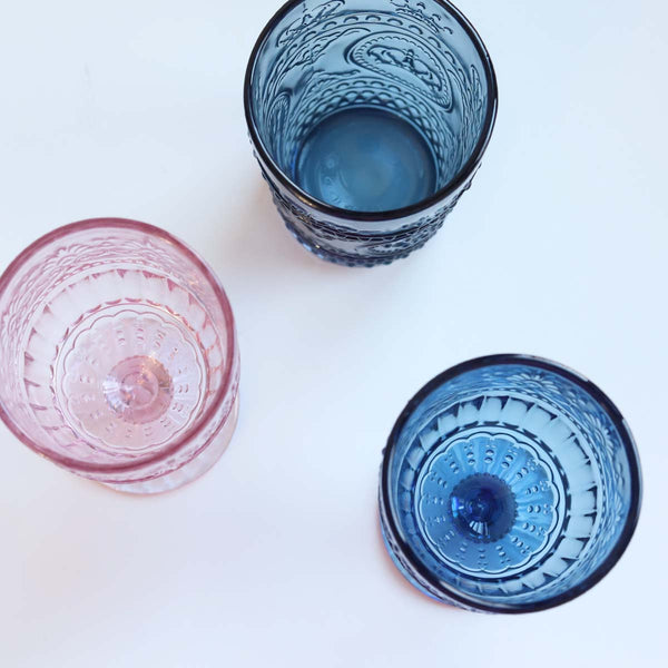Large Blue Water Glass(W)