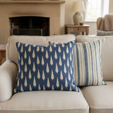 Rattan Stripe indigo