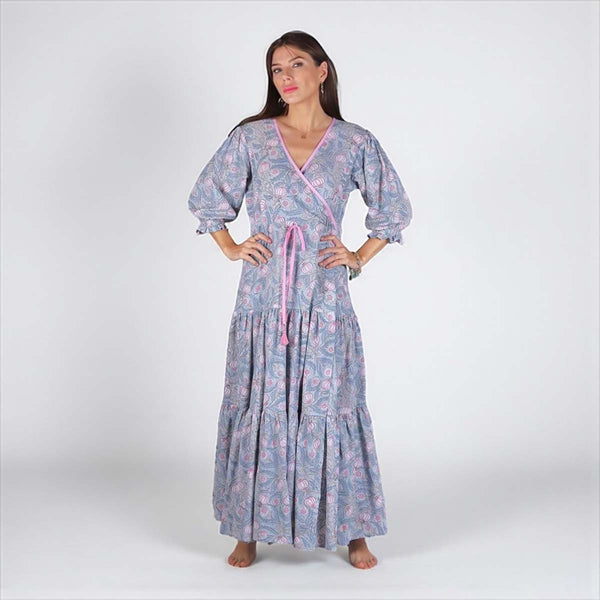 BLUE/PINK TANIA DRESS