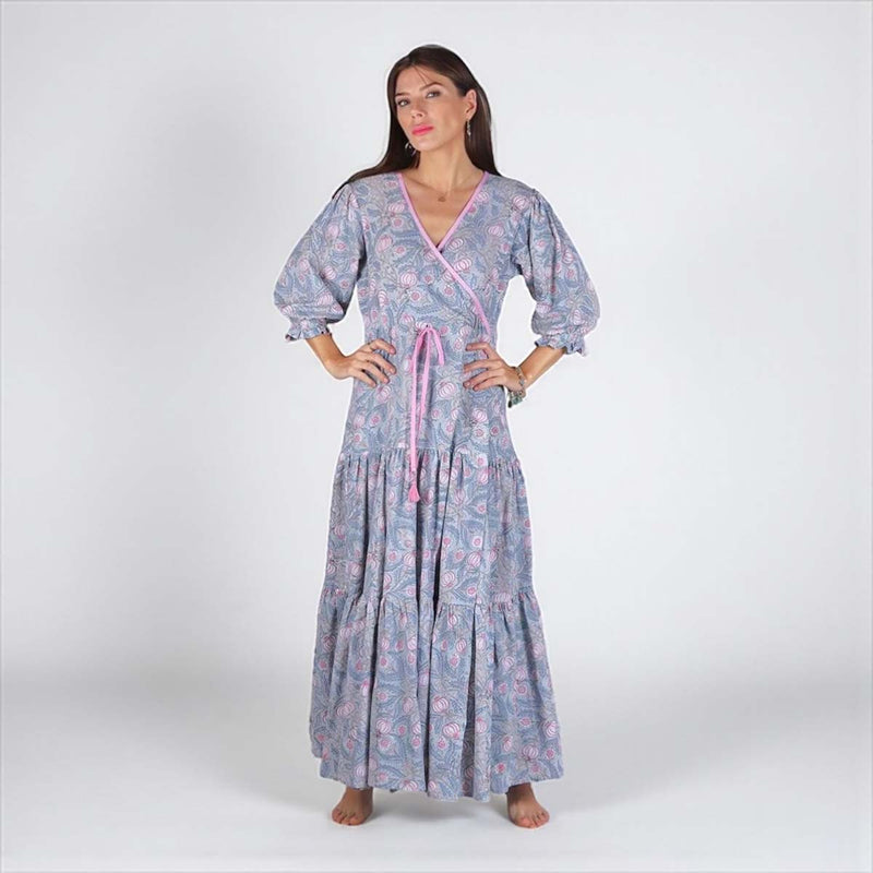 BLUE/PINK TANIA DRESS