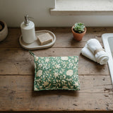 GREEN/YEL FLAT POUCH