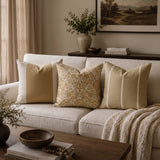 Damask, gold 50x50