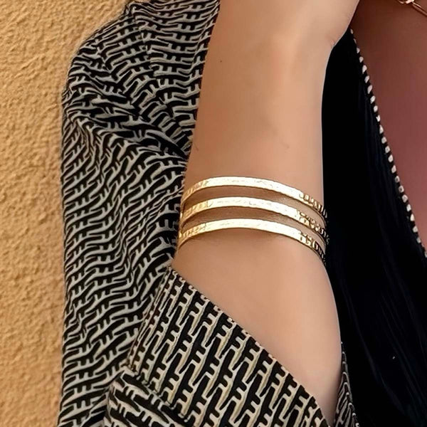 GIGI CUFF BRACELET - GOLD