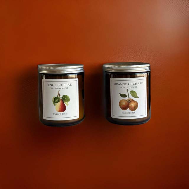 ORANGE & PEAR MATCHES GIFT BOX