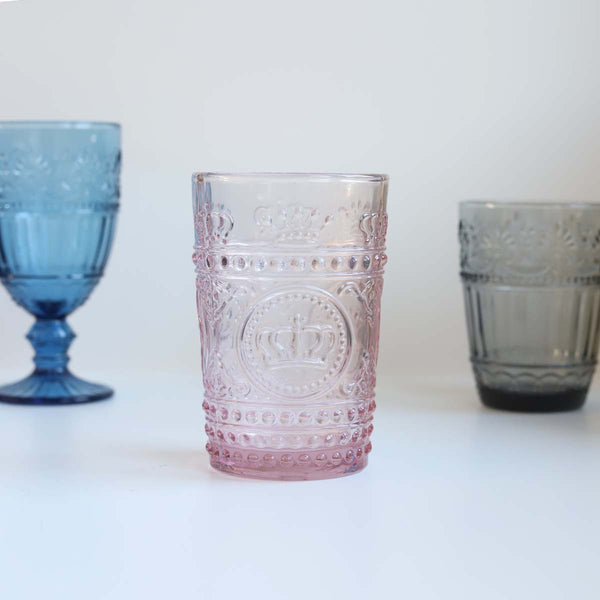 Large Pink Water Glass(W)