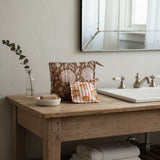 OCHRE/RED FLAT POUCH