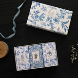 Set 3 Scented Soaps GIFT BOX/lt blue