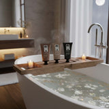 Natural raffia weekend away set - lime basil