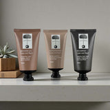 Natural raffia weekend away set - lime basil