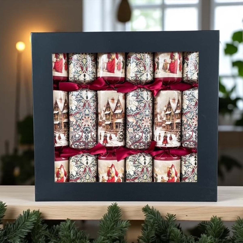 traditional house & multi bird cracker box 0f 6