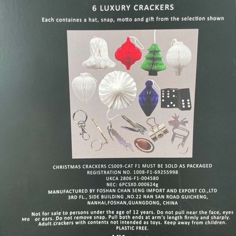 traditional house & multi bird cracker box 0f 6