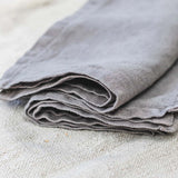 LIGHT GREY LINEN NAPKIN - SET OF 4