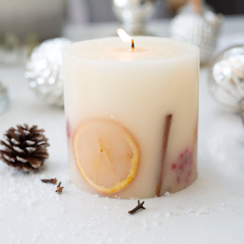 <p>Our scented Botanical candle is handmade in England. These beautiful candles look as good as they smell. Containing fragrance oils, natural fruits & flowers our stunning scents have depth and a long lasting scent.</p>

<p>Up to 70 hours burning time.</p>