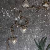 Metal Heart Garland