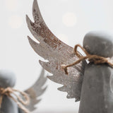 CEMENT XMAS ANGEL - LARGE